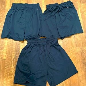 Badger Navy Shorts Large